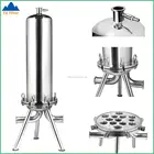 Food beverage grade PP membrane filter cartridge beer equipment remove hops and malts from brewery