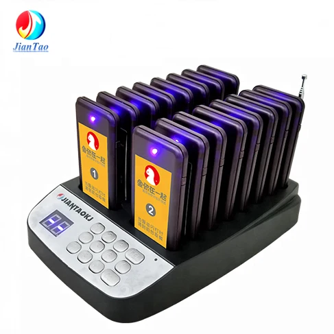 Restaurant Wireless Calling System Queue Pager Restaurant Pager