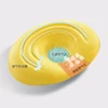 Aisleep New Material Animal Shape Yellow Chicken 100% Cotton Inflatable Flat Head Memory Foam Baby Pillow for Flat Head