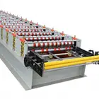 Aluminium Corrugated Metal Glazed Tiles Roofing Sheets Making Machine