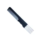 Xinlinda brand professional salon styling tools smart comb flip side comb with metal pins for hair brush