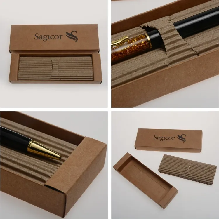 kraft paper cardboard pen gift box special design packaging