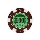 Custom stickers ABS Classic Casino Chips 5 Colors Texas Poker Chips