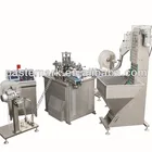 Closure wadding liner inserting foil cutting punching assembly machine