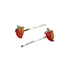 2014 Fashion Jewelry Metal Hair Pins With Flower Charm