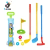 Sports plastic stick club golf toys set for kids