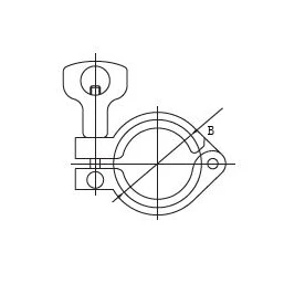 Sanitary Stainless Steel Heavy Duty Clamp Pipe Fitting A Din Iso