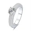 Customized design AAA cz stone value women jewelry 925 sterling silver ring