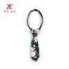 Fashion design elegant comfortable printed luxury zipper neck tie
