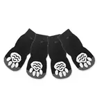 Dog Paw Printed Anti-Slip Pet Dog Socks Traction Control for Indoor Wear