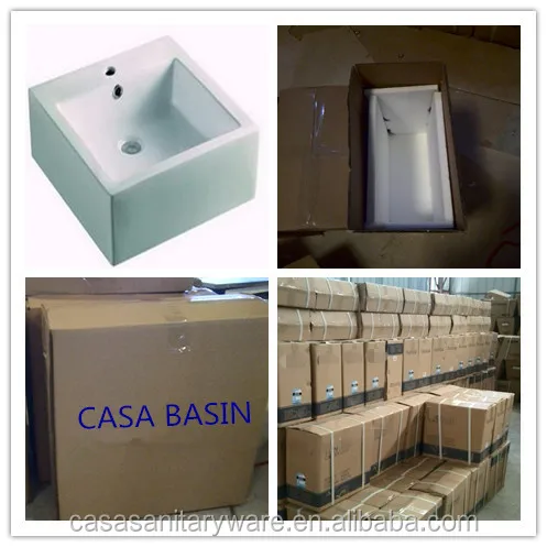 bathroom ceramic trough cupc basin