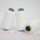 Durable even weight 75/144f+40d core spun dyed air spandex covered yarn for knitting and weaving