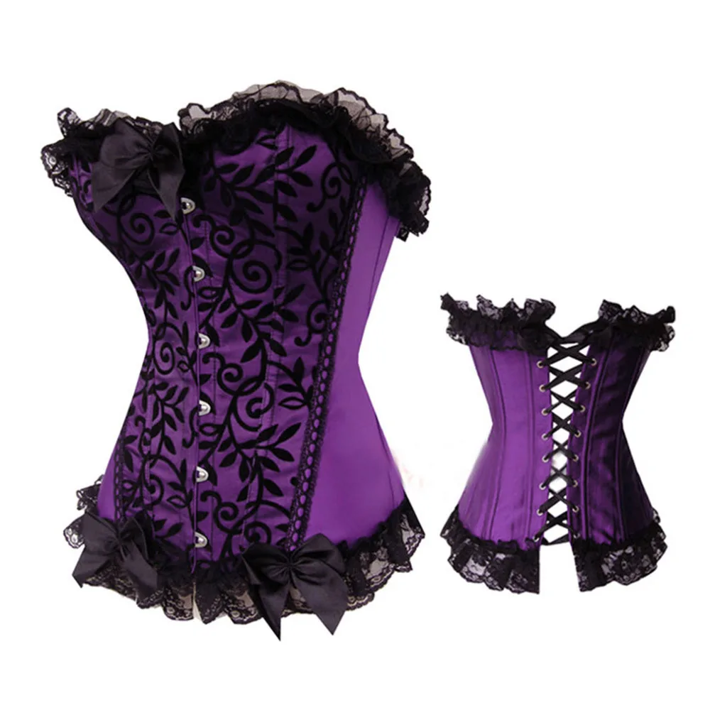 2015 Sexy Lace Waist Training Corsets For Wedding Dress Plus Size Women Pus Up Bustiers Corsets Waist Trainer Hot Sale