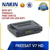 Satellite receiver mpeg4 DVB S2&DVB T2 box V8 golden dvb c set top box Ethernet Rs232 HD SD inferface support
