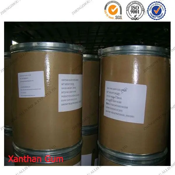 Halal Food Additives 80/200mesh E415 Xanthan Gum With Best Xanthan Gum