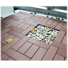 Deck Wood Decking Wpc Outdoor Decking Wood Texture Eco-friendly Interlock Deck