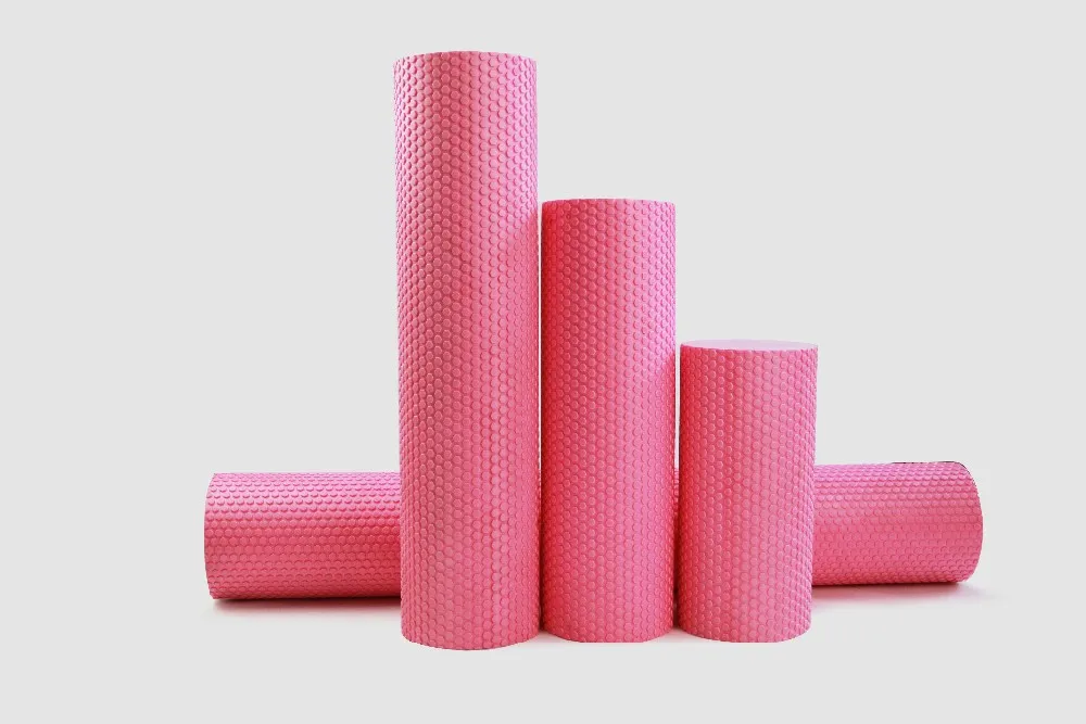 Foam Roller 60 15cm EVA Floating Point Solid Accupoint Massage Fitness Muscle Tissue Yoga Pilates Rollers Blue