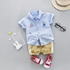 2019 Boys Children's Clothing Summer Children's Wear Cotton T-Shirt Shorts Children's Baby Shirt