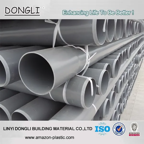 Manufacturer Astm Standard Schedule 40 Sch80 Grey 6 Inch Pvc Water Pipe