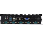 no ram no ssd win7 mini pc fanless j1900 industrial computer mini pc embedded computer
