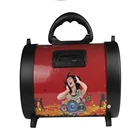 lightweight round outdoor wireless surround music speaker
