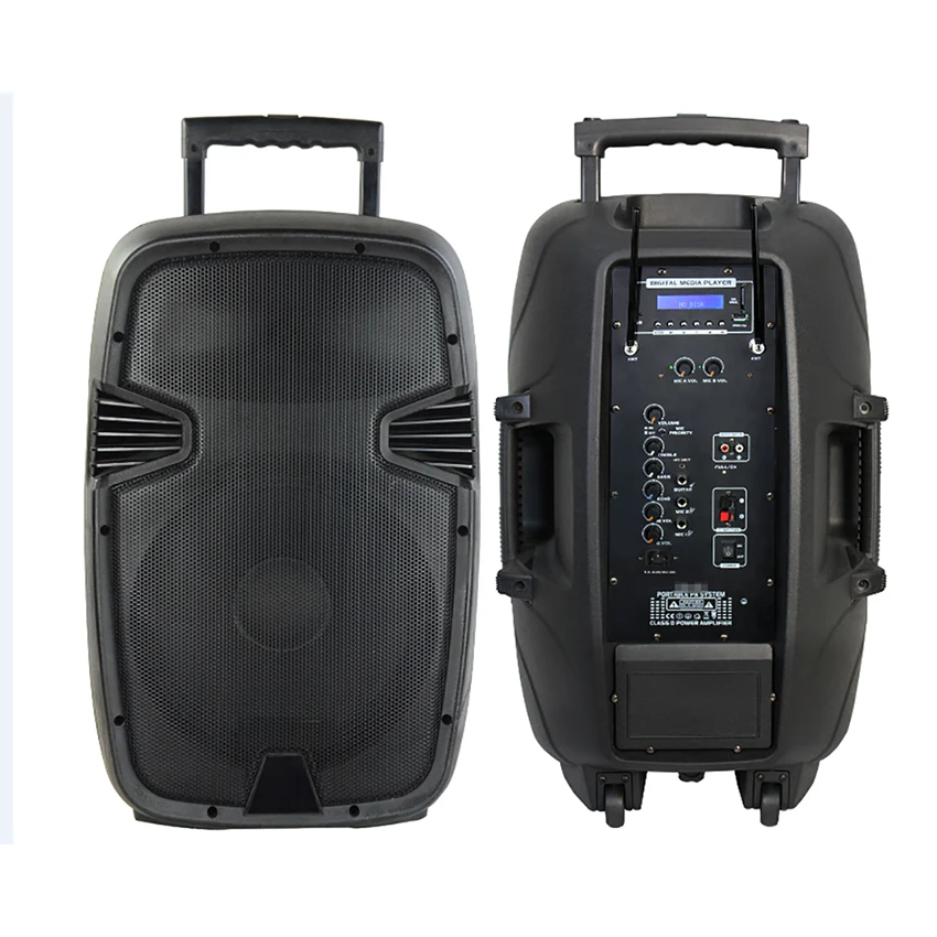 Tarde Assurance Multifunction Portable Trolley Active PA Speaker With Amplifier - ANKUX Tech Co., Ltd