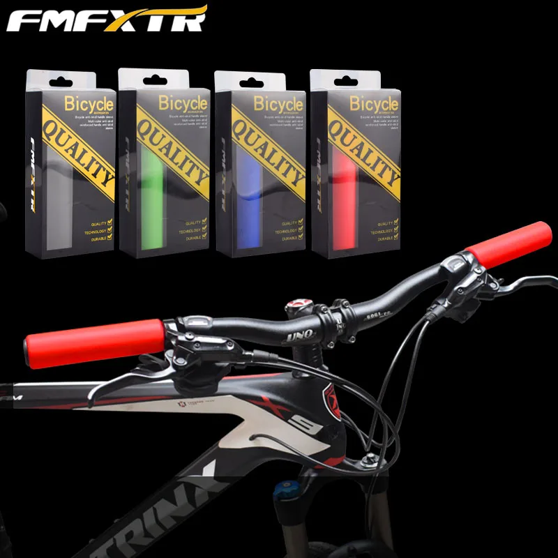 Silicone Bike Use Anti-slip Shockproof Handlebar Grips For MTB Bicycle Cycling