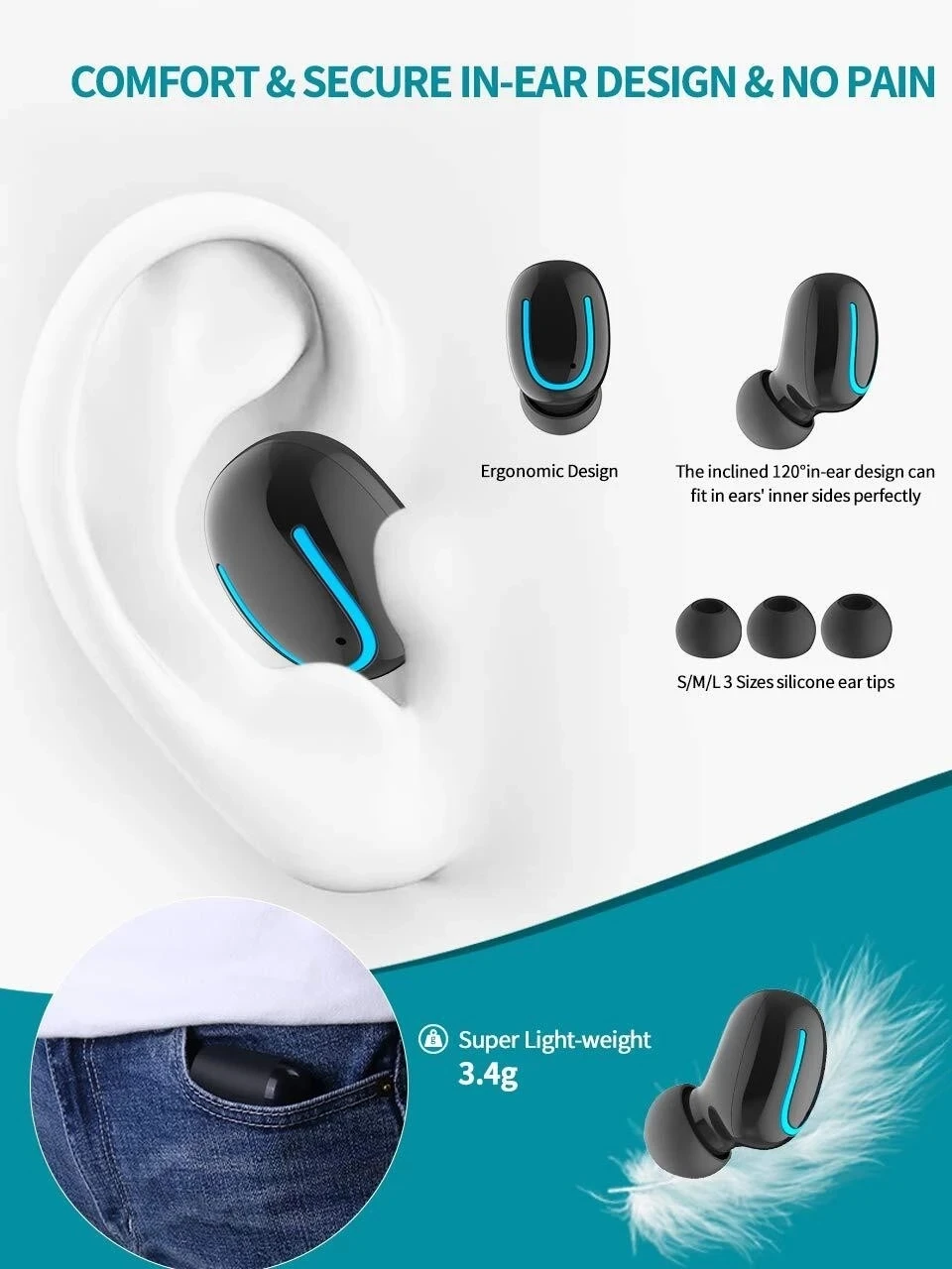Manufacturer Supplier Original Headphone Q32 Earphone Wireless Neckband Earphone - ANKUX.COM