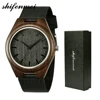 shifenmei 5520 Wood Engraving Men Watch Family Gifts Personalized Watches Special Groomsmen Present a Great Gift for Men