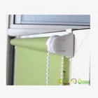 Fabric Mini Roller Blind for window decoration 17mm Mini Blind