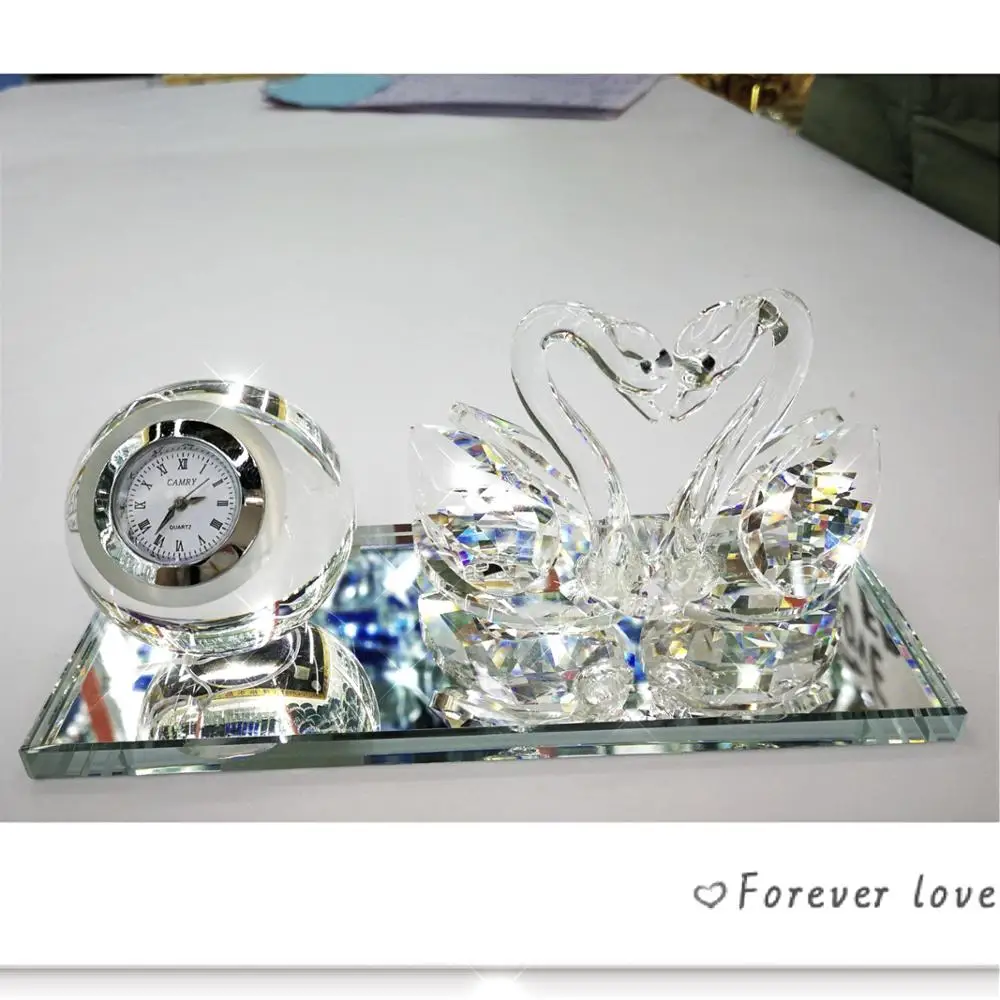 crystal glass wedding return gift guests favors home decorations