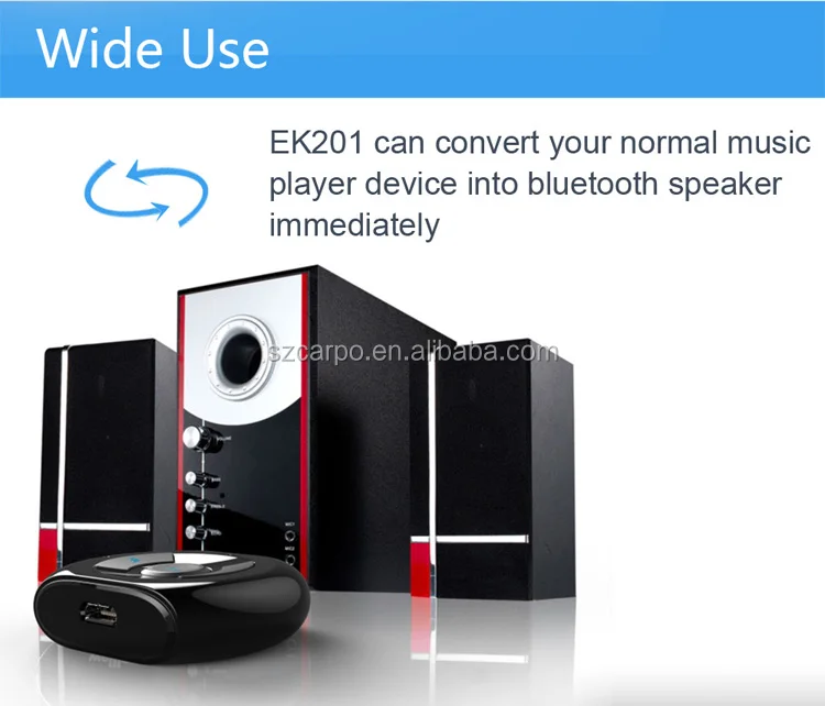 factory hotsale Hands-free rechargeable wireless adapter with microphone for car audio - ANKUX.COM