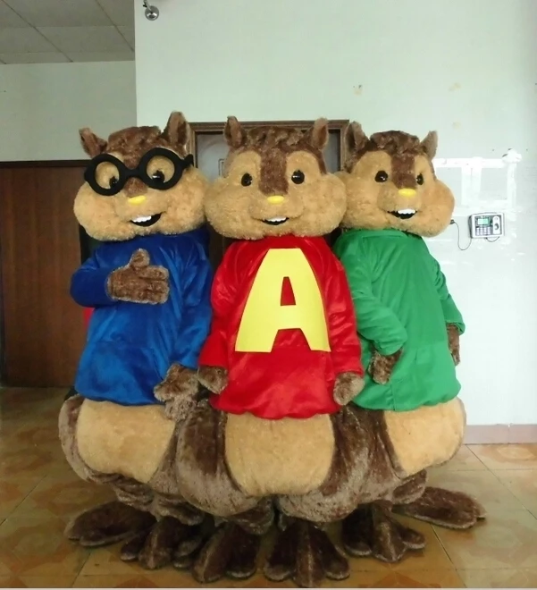 Alvin Mascot Costume For Sale - Buy Alvin And The Chipmunks Mascot Costume,...