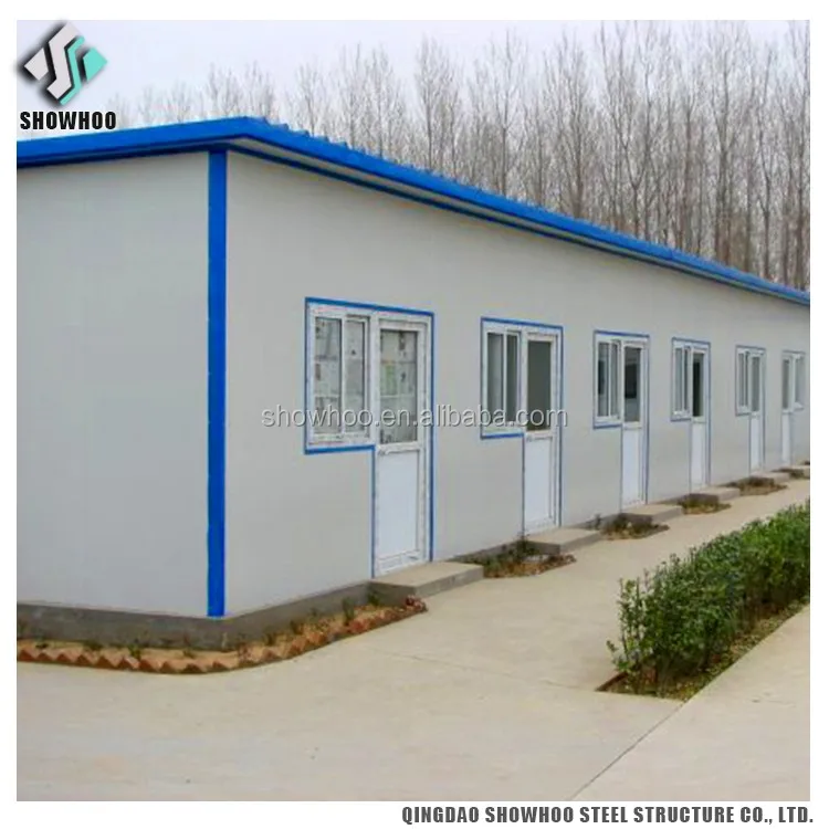 Low Cost Metal Prefab Barns Steel Buildings Light Steel Frame House For Sale