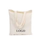 natural raw white canvas bag and canvas cotton tote bag with customer logo printed