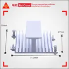 Profile Computer Dongguan Custom 6063 Aluminum Extrusion Profile Heatsinks For Computer IC North Bridge