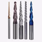 solid carbide taper end mill CNC milling cutter for wood