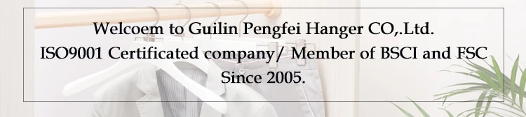 Assessed supplier Pengfei white finishing fashion children wooden hanger for brand