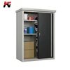 Shed Modern Garden Storage sliding door Cabinet with adjustable shelf bike storage