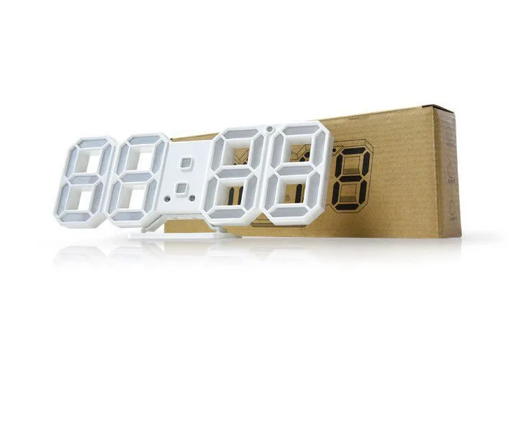 OEM/ODM Главная Декоративные 3D регулировки яркости СИД Multi настенные часы