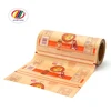 Chinese manufacturer matte shows material plastic composite film food grade kraft paper packaging film for automated production