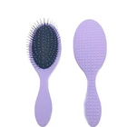 Custom Logo Durable Parting Circular Combing wet Hair Comb