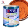 Automotive refinish auto paint 1k orange red pearl colors lacquer thinner car paint color 1k basecoat pearl coating