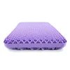 Youmeng purple pillow, cool gel grid pillow, soft gel memory foam pillow