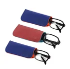 Style Soft Pouch Eyeglass Storage Case w/Microfiber Eyeglasses Cloth