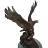 Indoor Decorative Life Size Bronze Eagle Bust Sculpture