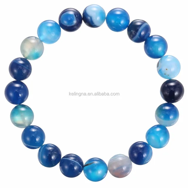 blue agate bracelet