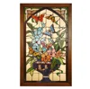 Custom Lead Stained Glass Window Tiffany Style Panel Butterfly Suncatcher