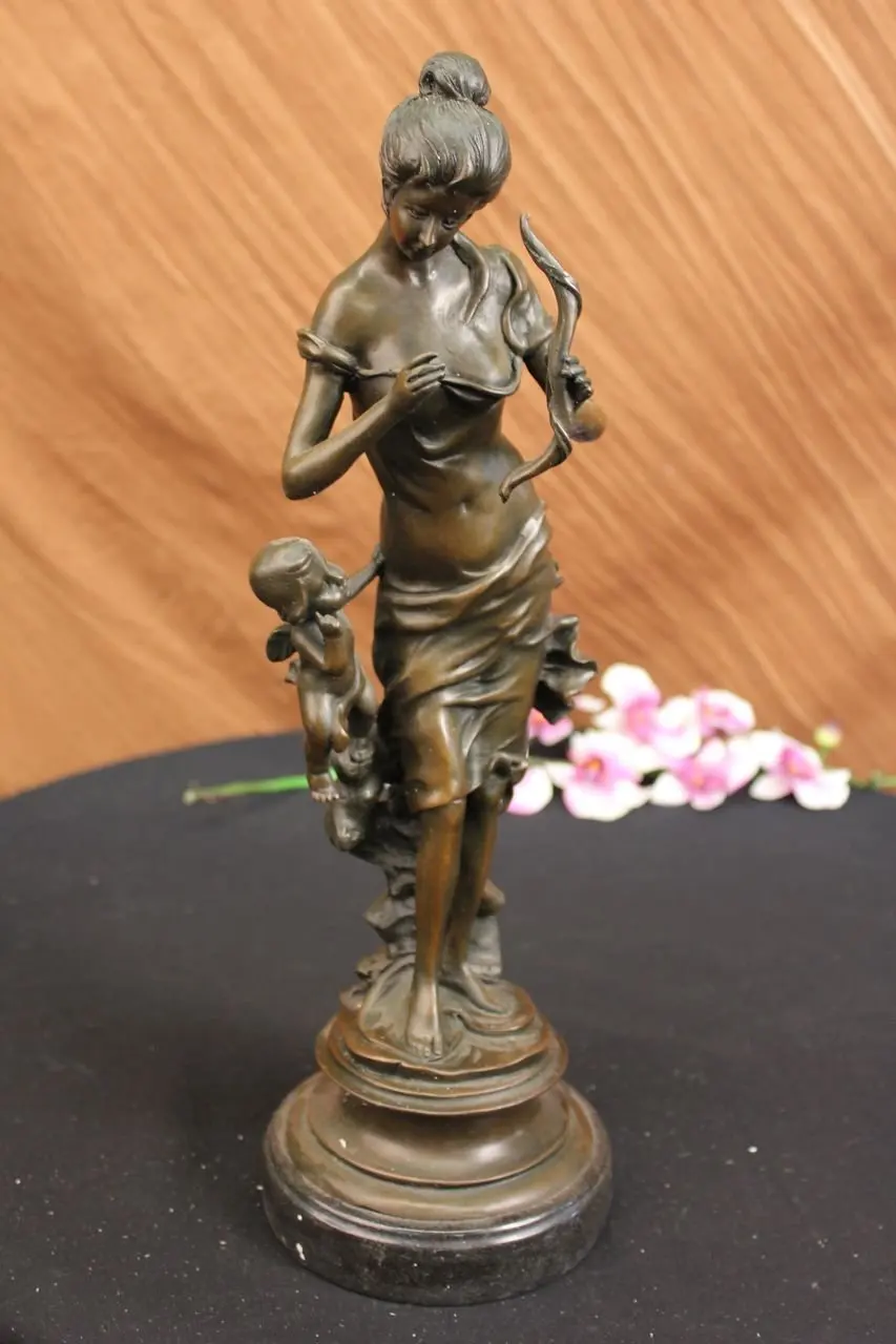 Buy Handmade European Bronze Sculpture Collectible Gay Art