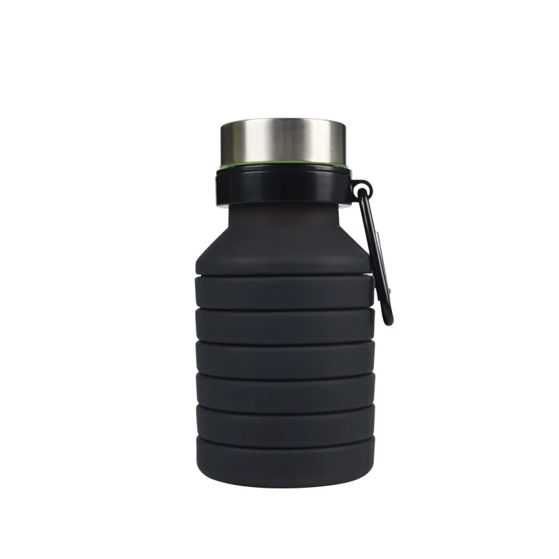 hot sale custom logo outdoor sports bottle foldable collapsible